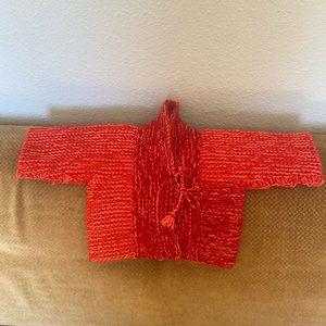 Infant Hand Knit Sweater